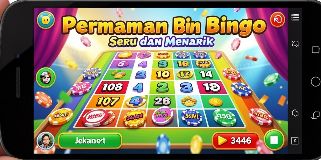 Screenshot utama 3446 menampilkan gameplay Bingo yang seru.