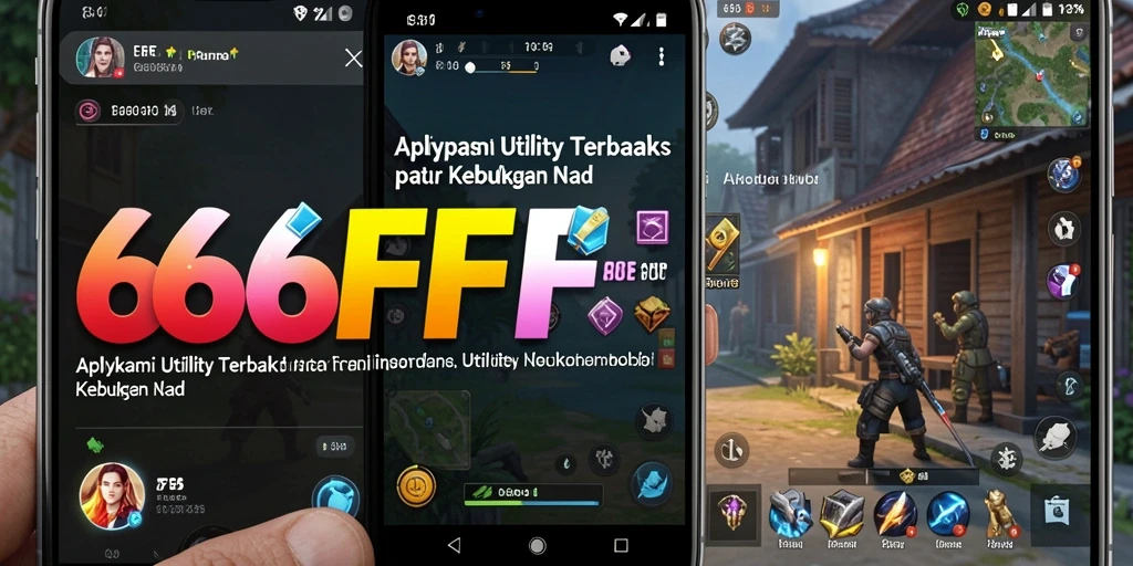 Screenshot utama dari aplikasi Utility 666FF yang menampilkan antarmuka pengguna.