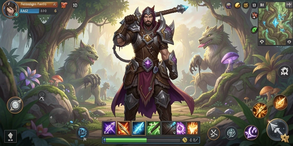 Tangkapan layar gameplay menampilkan pertarungan seru dalam <strong>AA62</strong>.