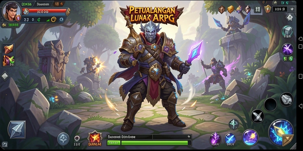 Tampilan gameplay IDX66 yang menakjubkan dalam petualangan ARPG.
