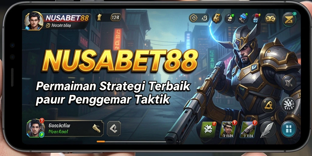 Screenshot NUSABET88 menampilkan aksi pertempuran strategis yang intens.
