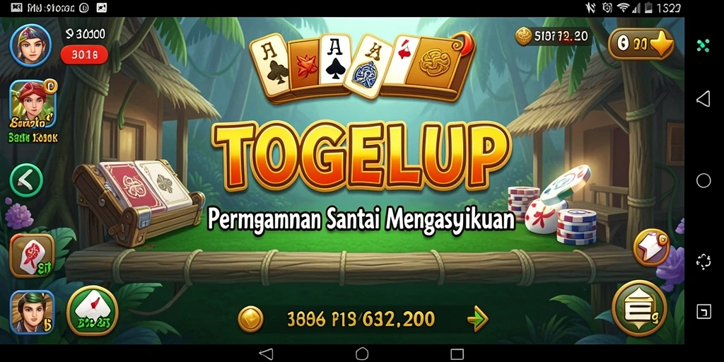 Tampilan gameplay TOGELUP yang menarik dan penuh warna.