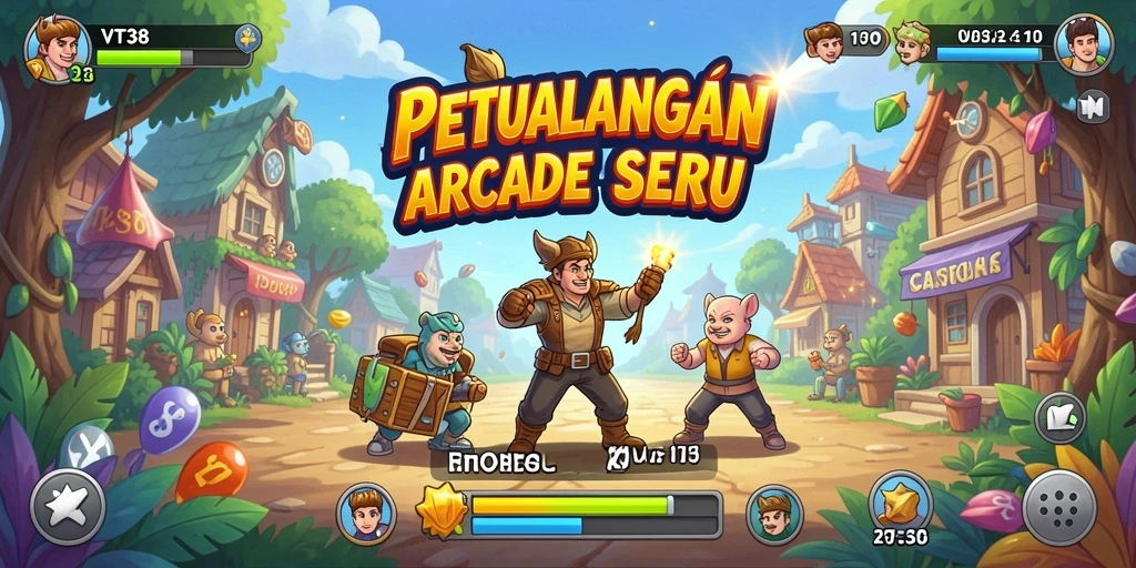 Tampilan menarik dari gameplay seru VT38 dengan aksi cepat.