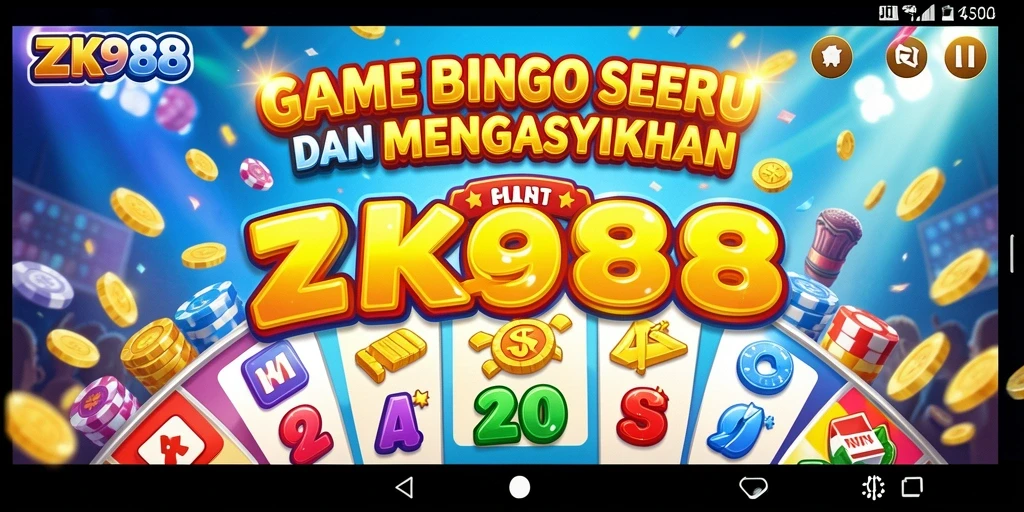 Tampilan menarik dari gameplay Bingo ZK988 yang mengasyikkan.